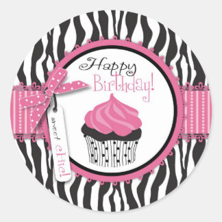 Autocollant Boutique Chic Cupcakes 2