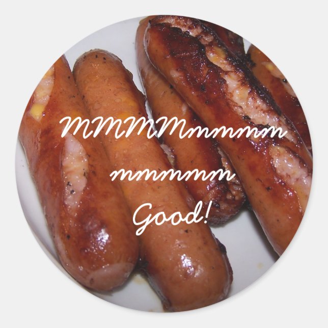 autocollant bratwurst (Devant)