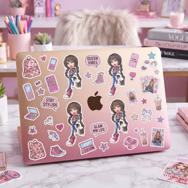 Autocollant Bratz (Créateur téléchargé)