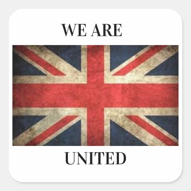 Autocollant britannique patriote (Devant)