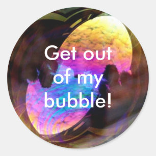 Autocollant bulle