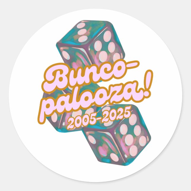 Autocollant Bunco-palooza (Devant)