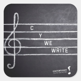 Autocollant C Y We Write