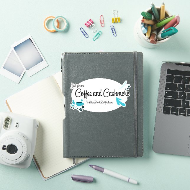 Autocollant Café et Cachemire (Couverture iPad)