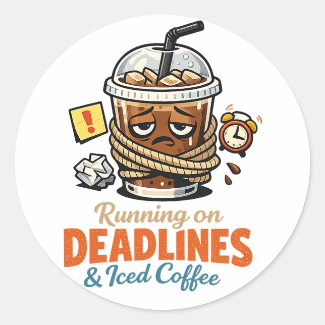 Autocollant Café Glacé et Dates Limites (Devant)