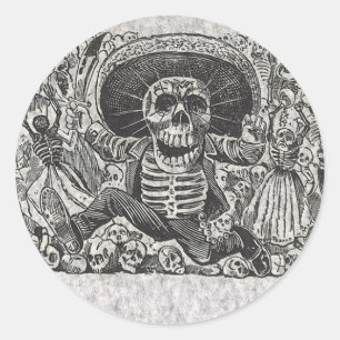 Autocollant Calavera