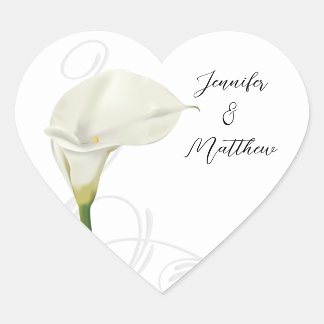 Autocollant Calla Lily (Devant)