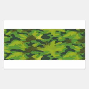 Autocollant Camo de la forêt verte Ammo Can Stocka