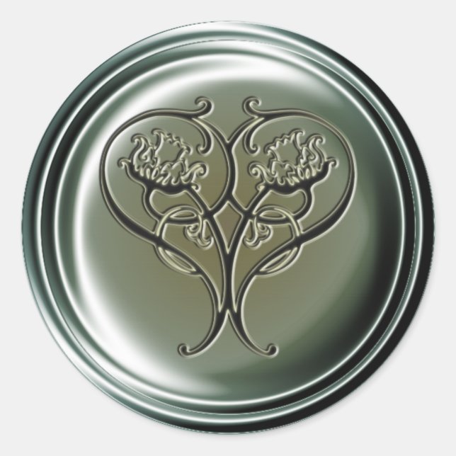 Autocollant cardiaque (Devant)