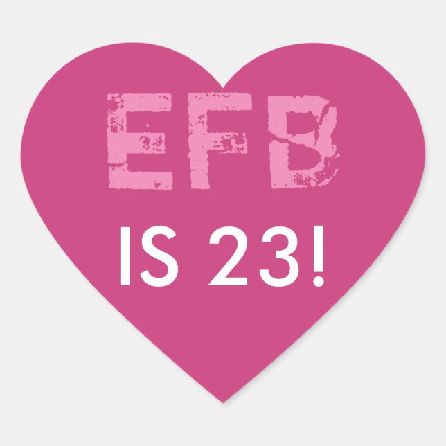 Autocollant cardiaque initial (Devant)