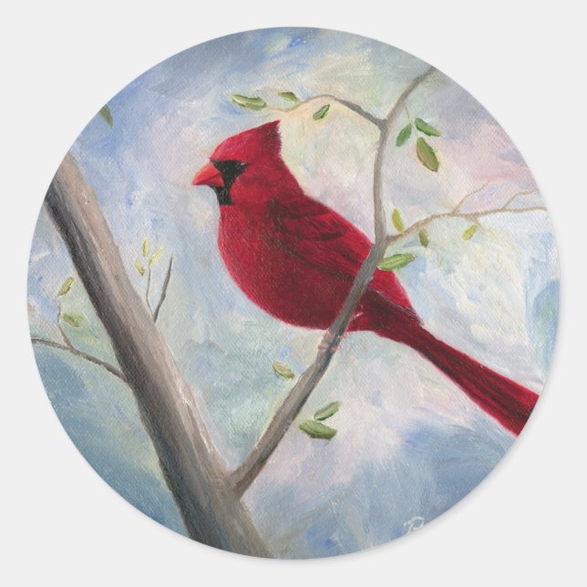 autocollant cardinal (Devant)