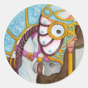 Autocollant Carousel Horse