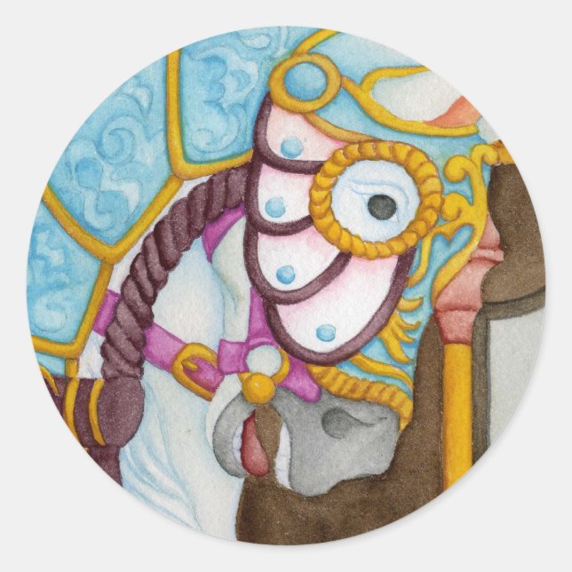 Autocollant Carousel Horse (Devant)