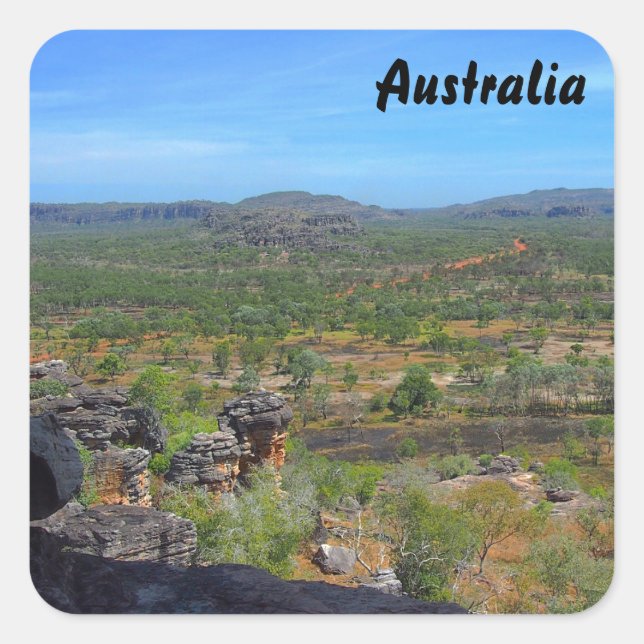 Autocollant carré Arnhemland (Devant)