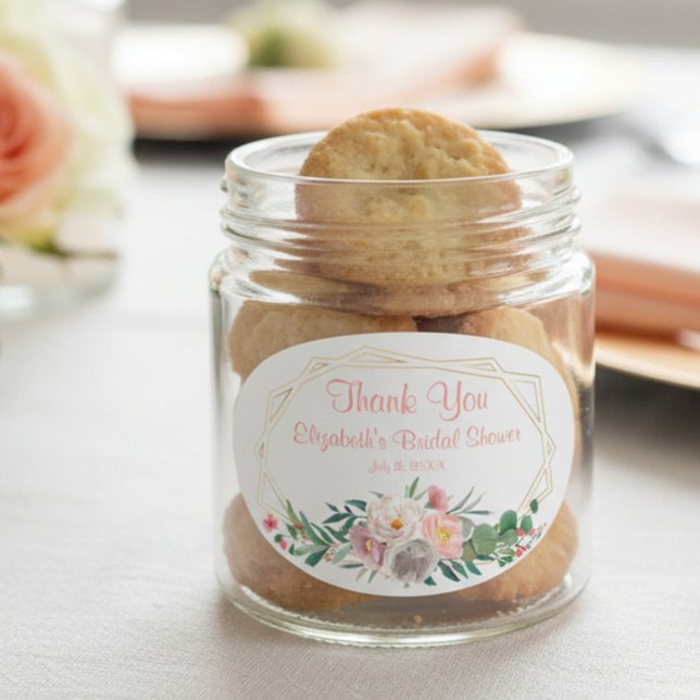 Autocollant carré pour la fête prénatale Corail él (Créateur téléchargé)