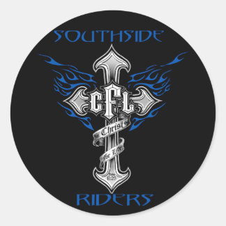 Autocollant casque Southside Riders