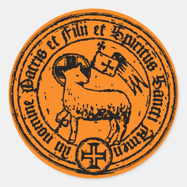 Autocollant catholique (Devant)