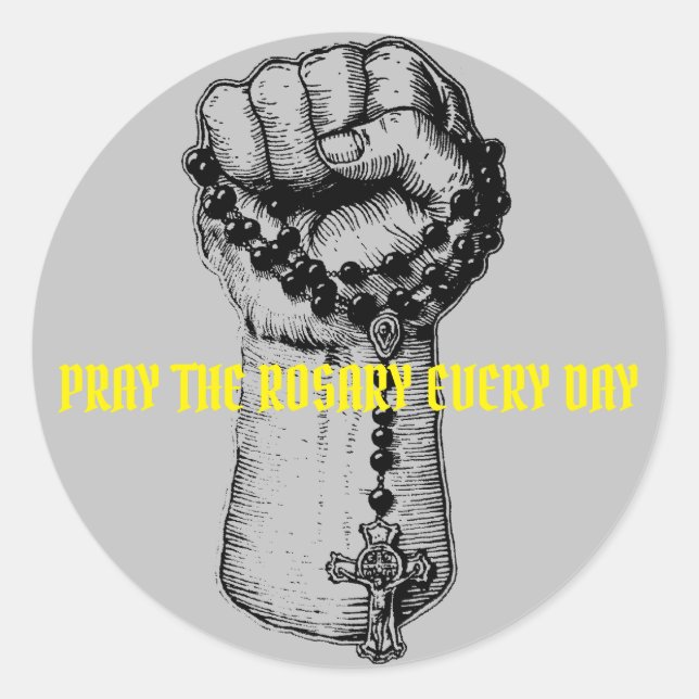 Autocollant catholique (Devant)