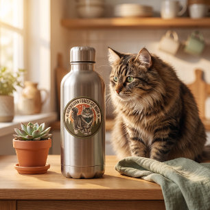 Autocollant Chat de la Forêt Norvégienne Cadeau po