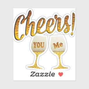 Autocollant Cheers