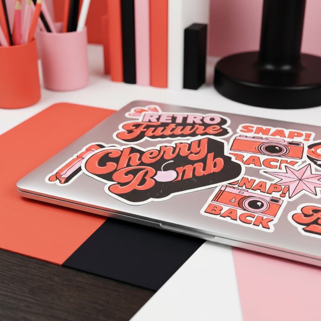 Autocollant Cherry Bomb (Créateur téléchargé)