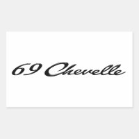 Autocollant Chevelle 1969