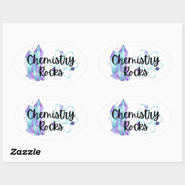 Autocollant Chimie Rocks (Feuille)