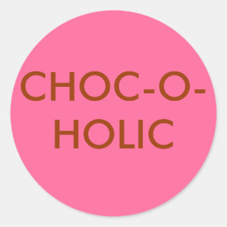 autocollant CHOC-O-HOLIC