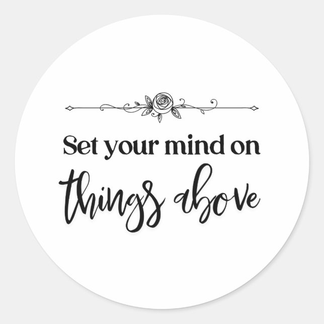 Autocollant chrétien Faith sticker Inspiration (Devant)