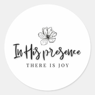 Autocollant chrétien | Sa foi de prière Inspiratio