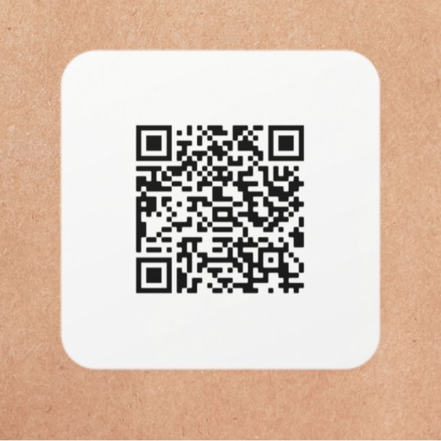 Autocollant classique professionnel QR Code person (Créateur téléchargé)