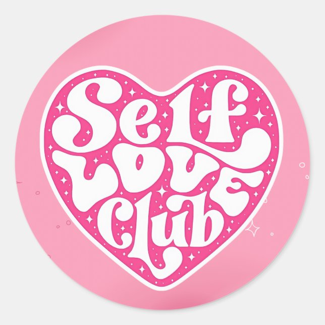Autocollant Club Amour de Soi (Devant)
