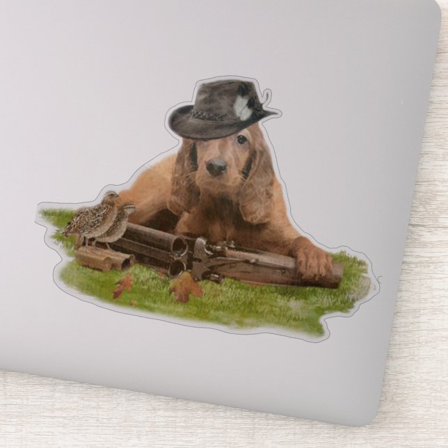 autocollant cocker spaniel (Détail)