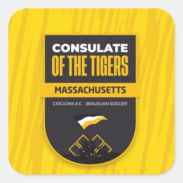 autocollant Consulat des Tigres  (Devant)