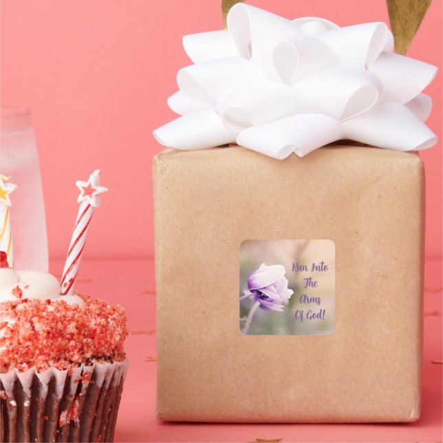 Autocollant Courir dans les Bras de Dieu (Fête)