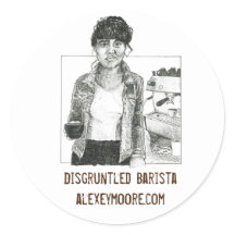 Autocollant Cranky Courtney