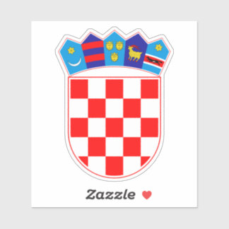 Autocollant croate Hrvatski Grb