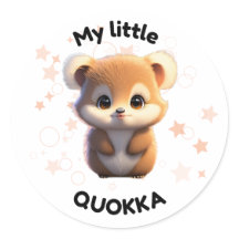 Autocollant Cute Quokka