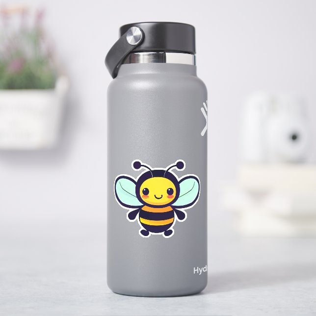 Autocollant d'abeille pour bouteille d'eau (HydroFlask)