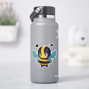 Autocollant d'abeille pour bouteille d'eau