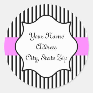 Autocollant d'adresse français