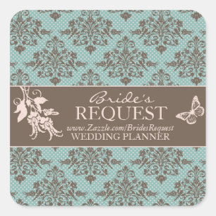 Autocollant d'affaires Damask Automne 2