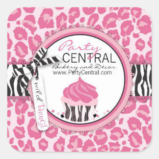 Autocollant d'affaires Wild Cupcake 2