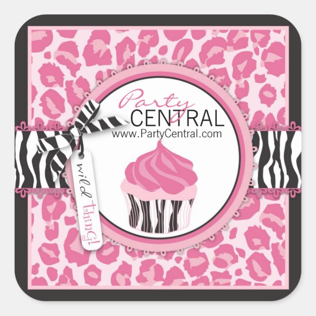 Autocollant d'affaires Wild Cupcake 3 (Devant)