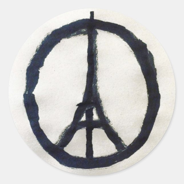 Autocollant d'aide la France (Devant)