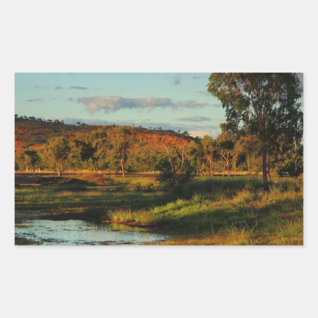 Autocollant Dajarra paysage (Devant)
