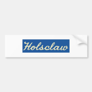 Autocollant d'amortisseur de Holsclaw