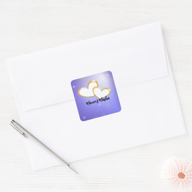 Autocollant d'amour éternel (Enveloppe)