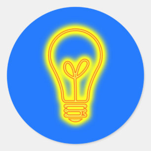 Autocollant d'ampoule