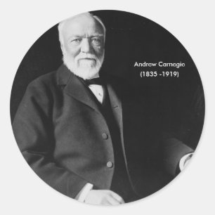Autocollant d'Andrew Carnegie
